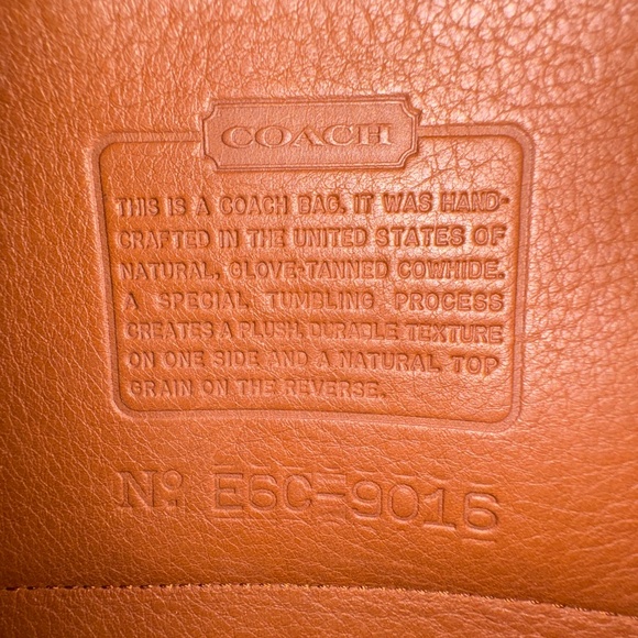 Vintage Coach Bag Berkeley Convertible Backpack Russet Reverse Suede HTF Color main image 10